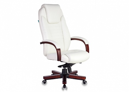 Фото Кресло руководителя T-9923WALNUT мультиблок, до 200 кг, кожа/орех 8