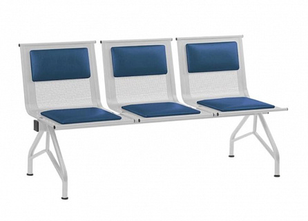 Фото Трехместные секции STEEL+ | СТИЛЛ+ СМ 86/4, 1550х600х780 мм 3