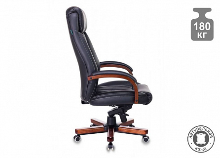 Фото Кресло руководителя T-9922WALNUT мультиблок, до 200 кг, кожа 3