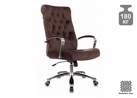 Фото Кресло руководителя T-9928SL топ-ган, велюр 16