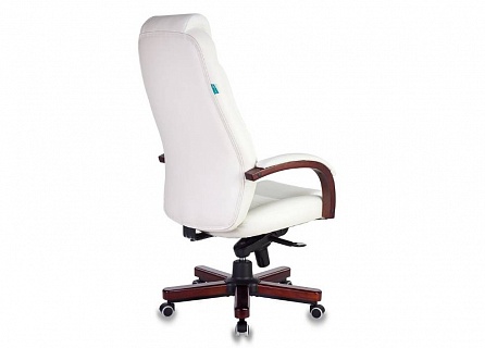Фото Кресло руководителя T-9923WALNUT мультиблок, до 200 кг, кожа/орех 11